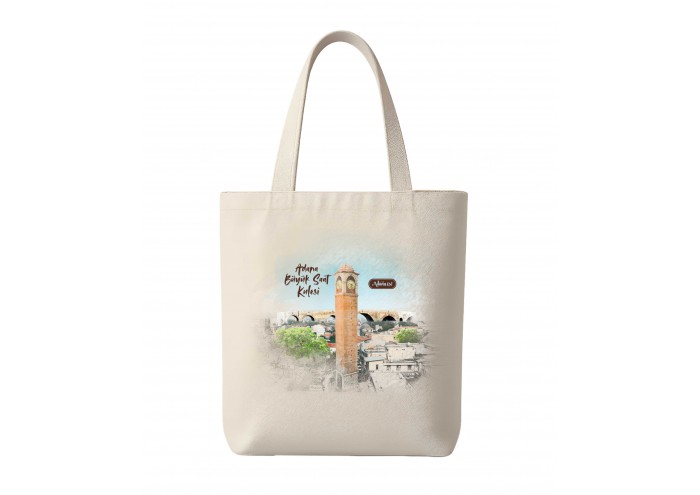 Büyük Saat Kulesi Bez Çanta