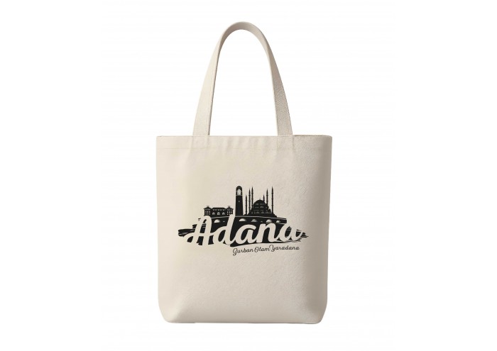 Adana Silüet Bez Çanta