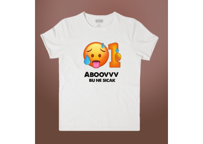 Adana Emoji Tişört (Beyaz)