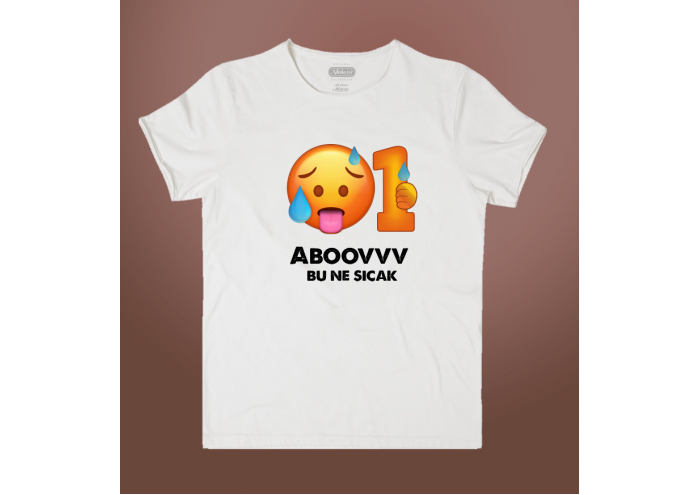 Adana Emoji Tişört (Beyaz)