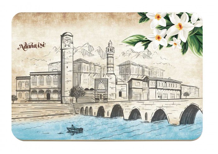 Taş Köprü Emoji Magnet